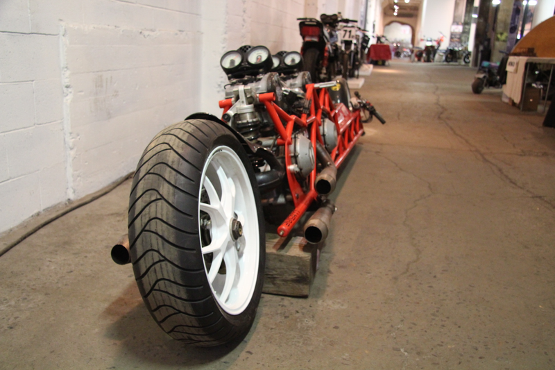 Illustration for article titled This is the Craziest Bike I've Seen at The One Show So Far